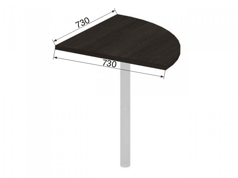 Мебель для персонала VASANTA Столешница  угловая V-83