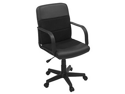 Офисное кресло из кожзама Чери В