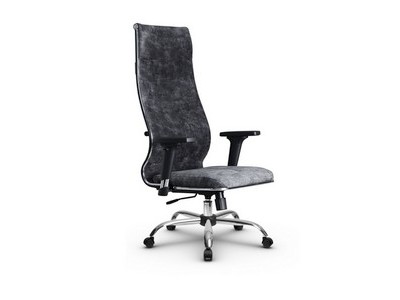 Кресло руководителя МЕТТА L-1m-42/2D хром 17833