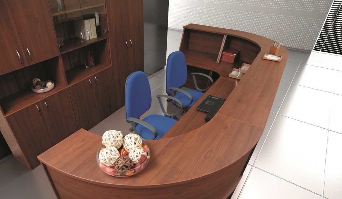 Стойка-ресепшн для офиса ЭДЕМ-1 - вид 4