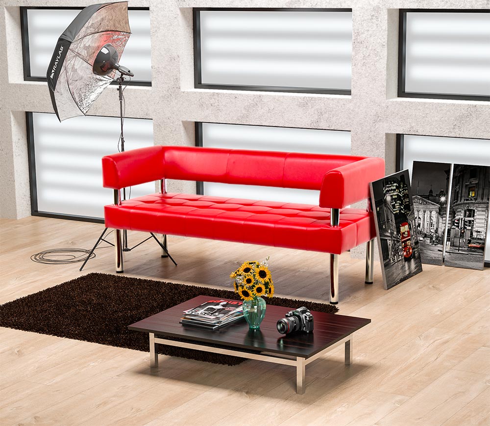 Кожаный офисный диван BUSINESS - вид 6