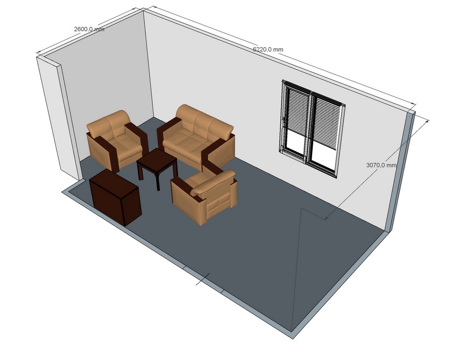 3-местный офисный диван Боссо - вид 22