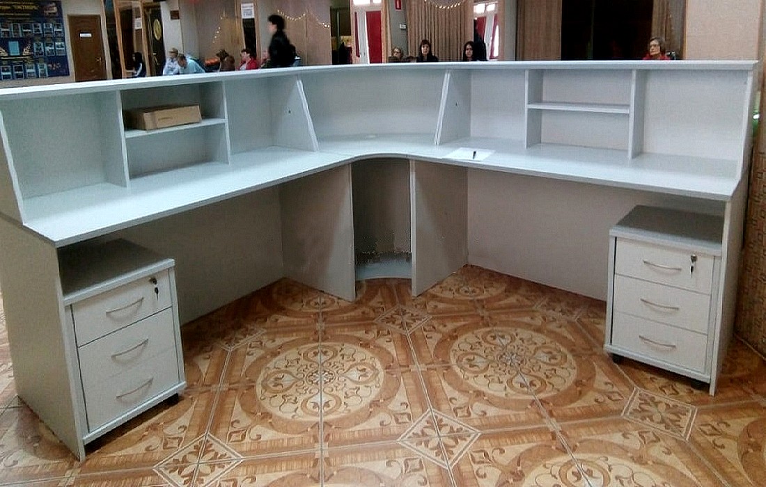 Стойка-ресепшн для офиса ЭДЕМ-2 - вид 10