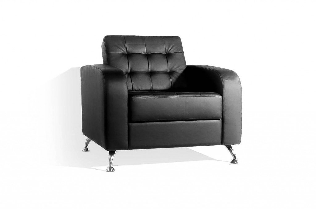 Кожаный офисный диван Рольф - вид 5