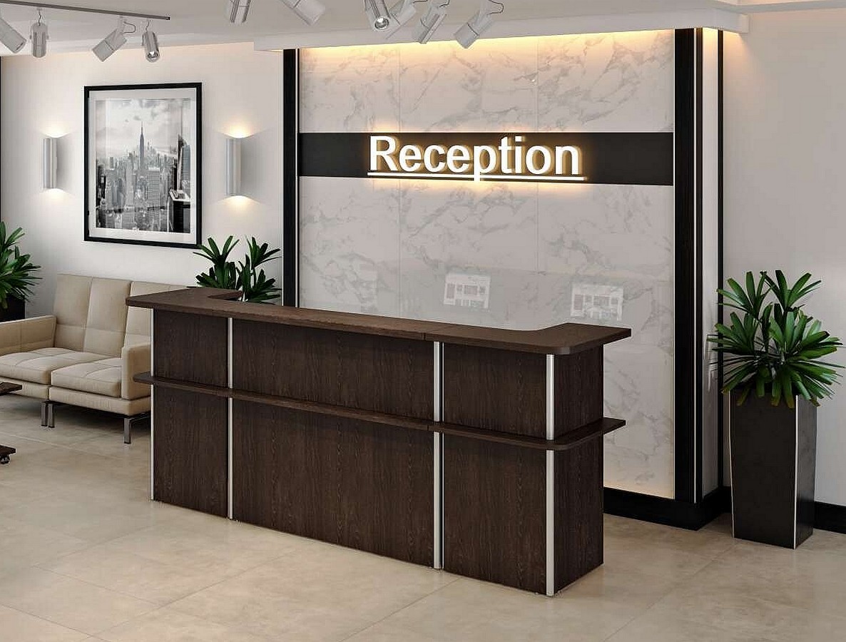 Стойка-ресепшн для офиса Vasanta - вид 5