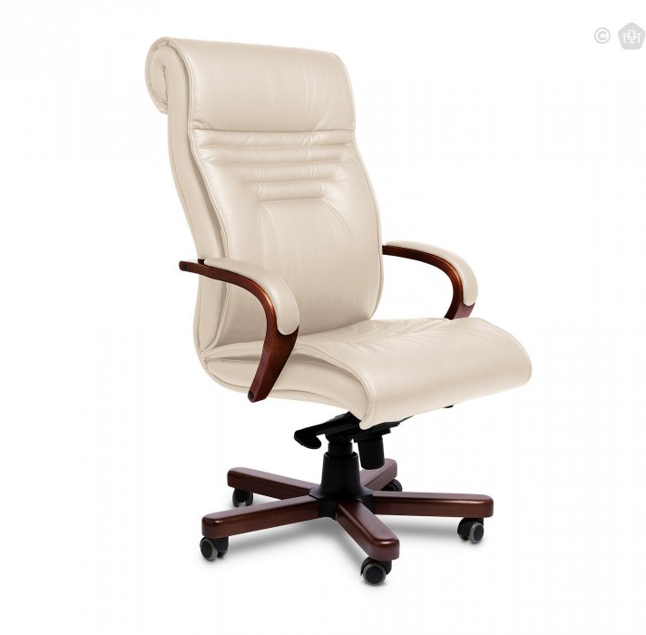 Кресло руководителя с подголовником Basel A - вид 4