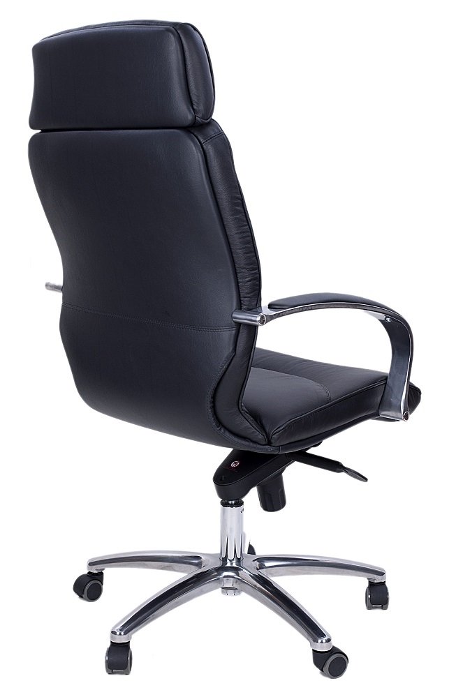 Кресло руководителя Leeds chrome A - вид 2